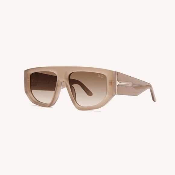 DEZI Back Track Sunglasses - Honey Maple / Umber Faded